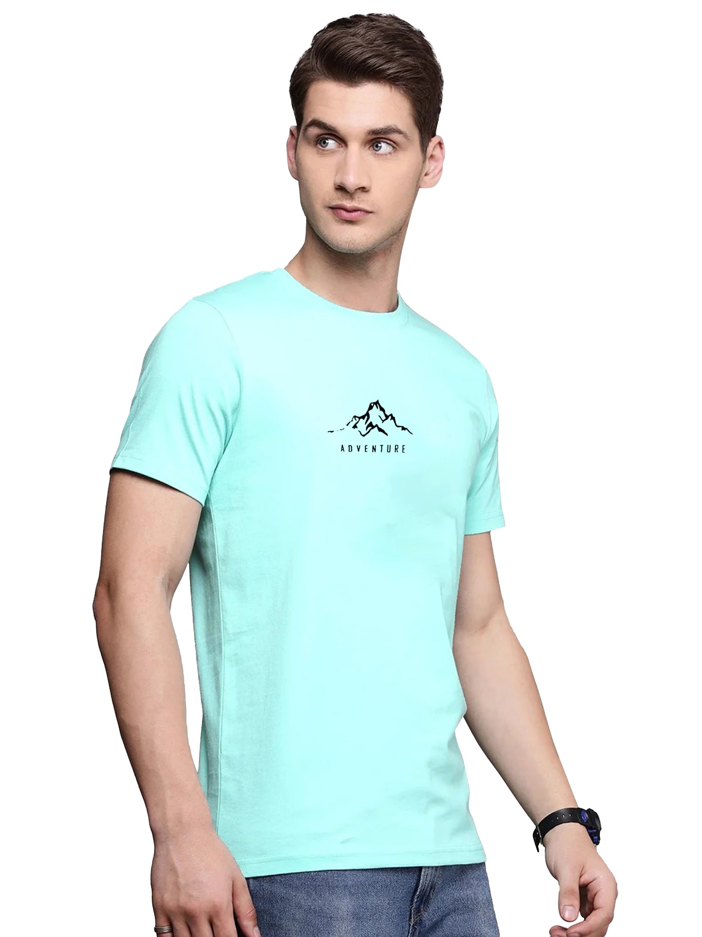 Printed Crew Neck T-Shirt