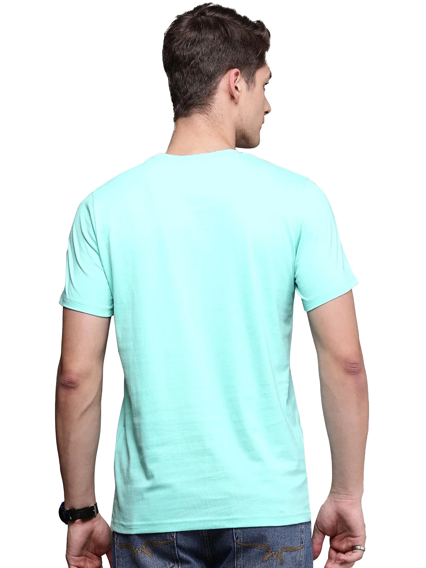 Printed Crew Neck T-Shirt