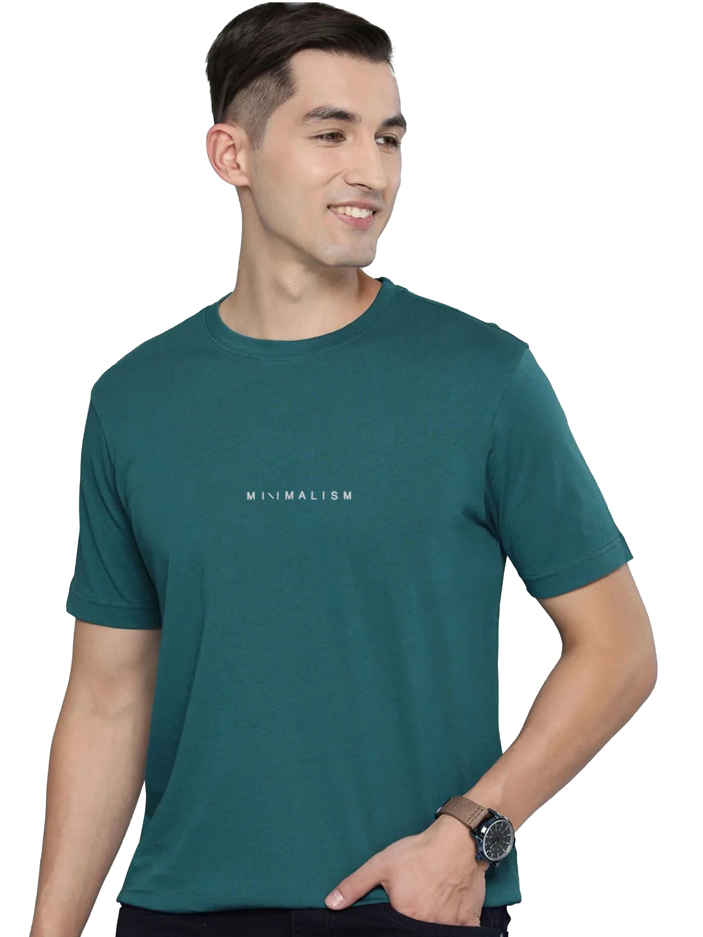 Printed Crew Neck T-Shirt