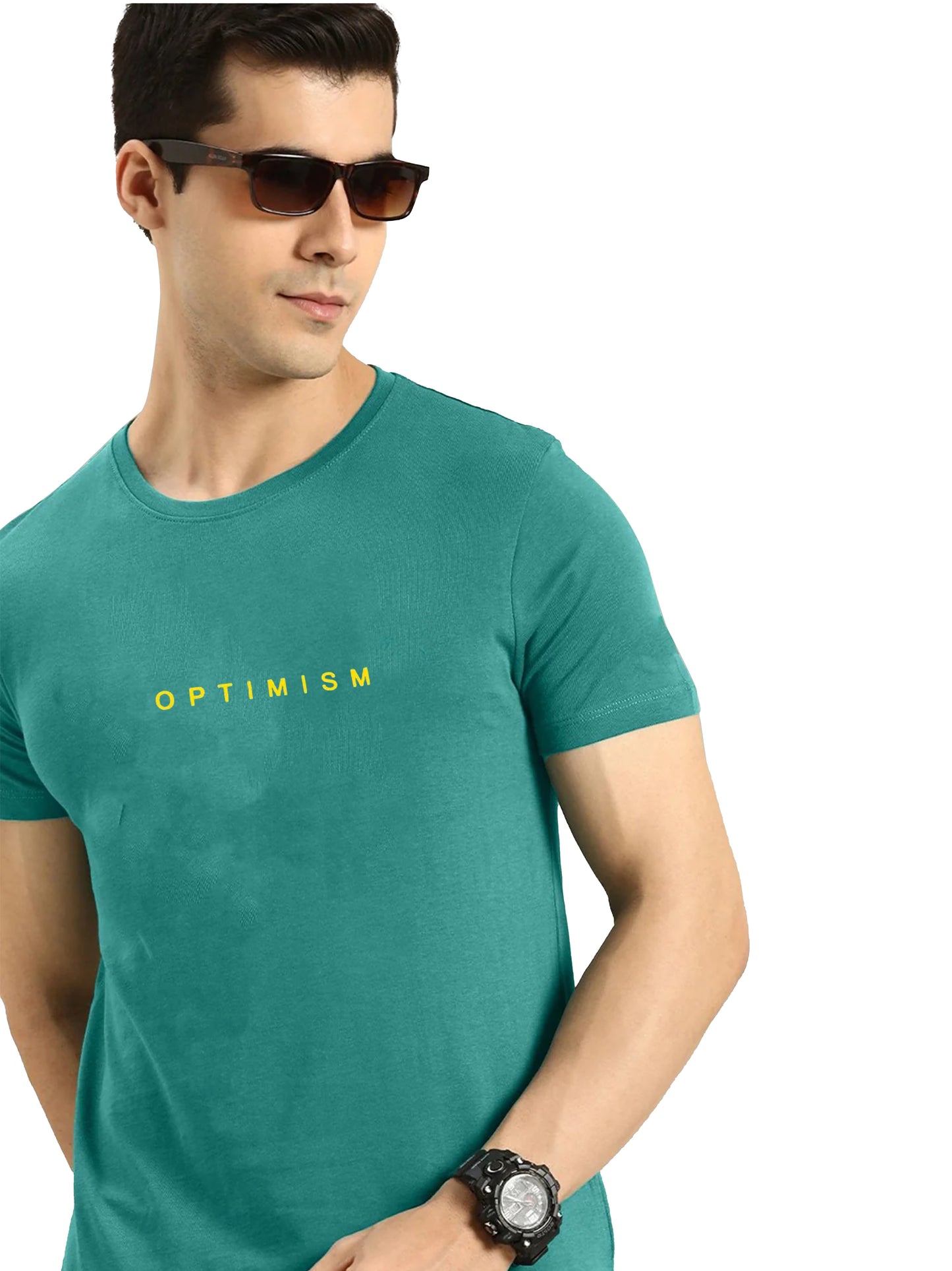 Printed Crew Neck T-Shirt