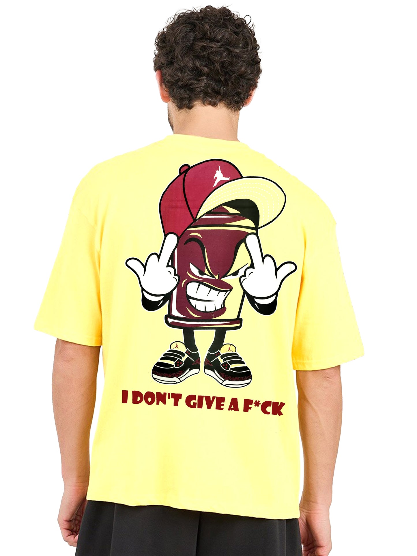 Drop Shoulder Printed T-Shirt