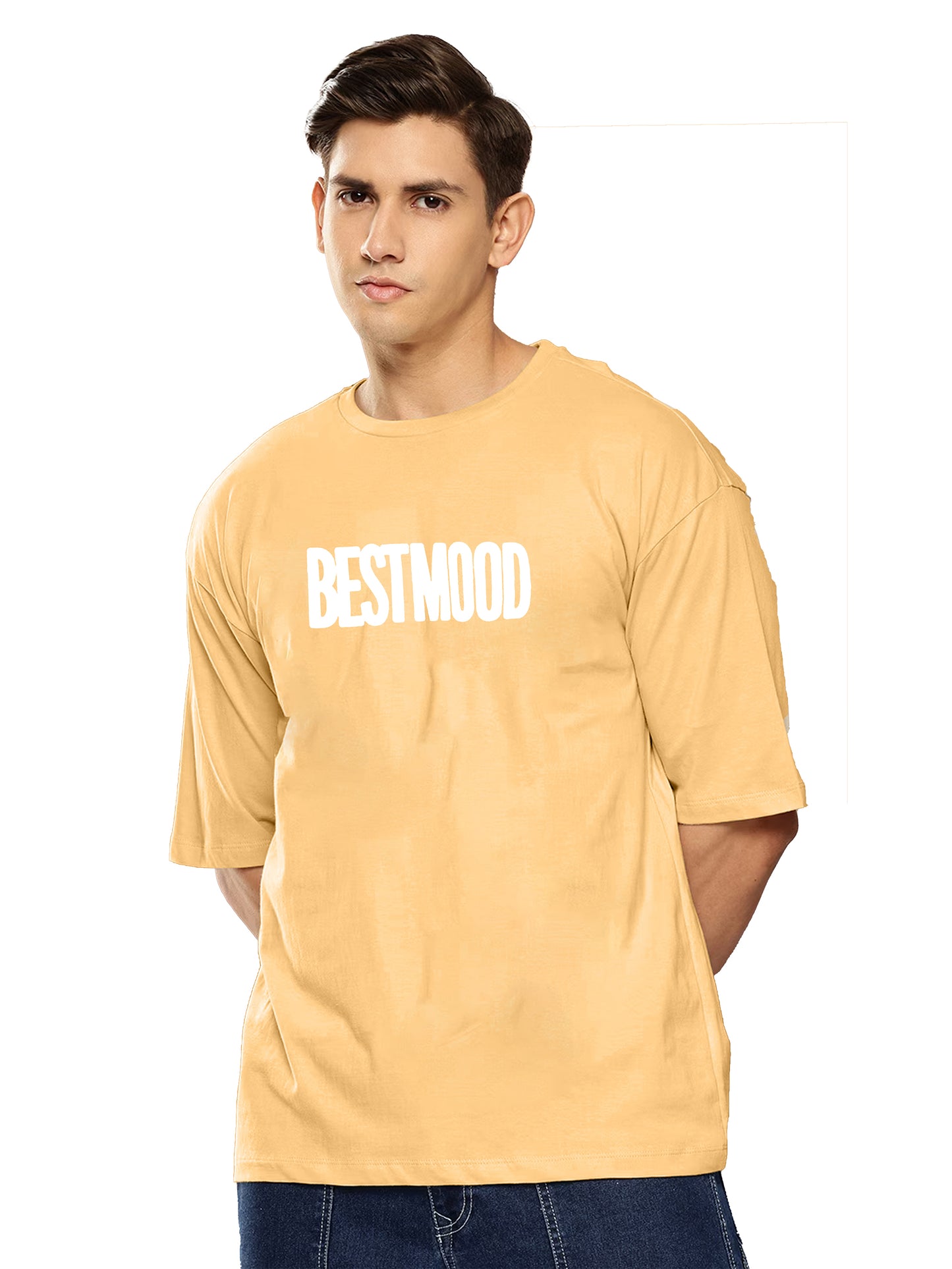 Drop Shoulder Printed T-Shirt