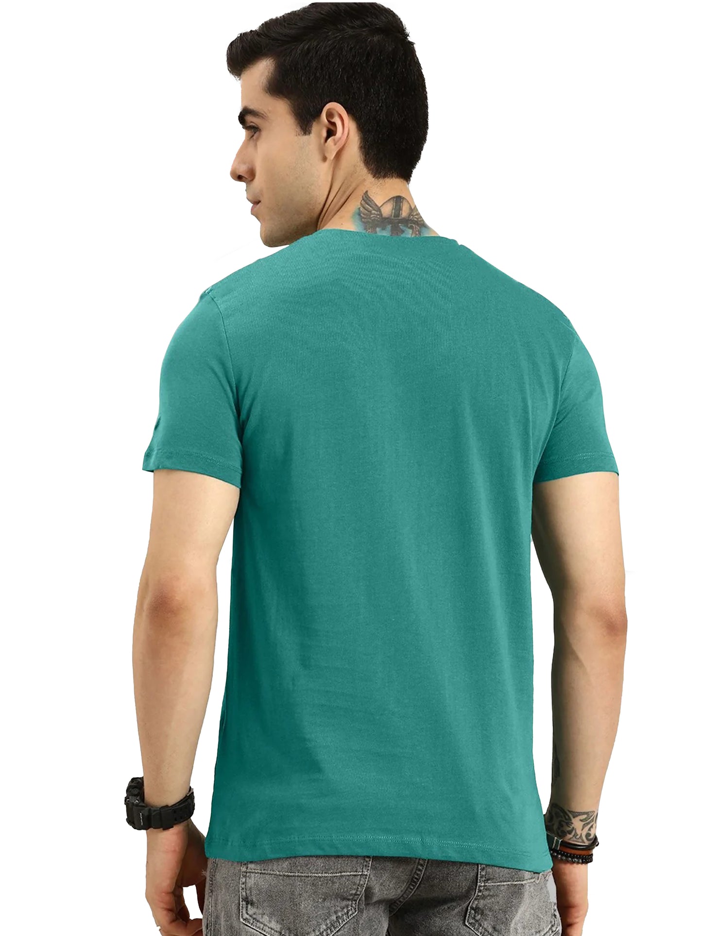 Printed Crew Neck T-Shirt