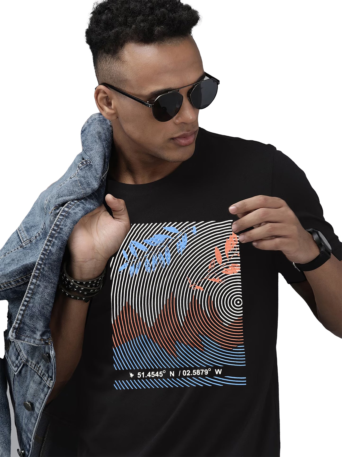 Printed Crew Neck T-Shirt
