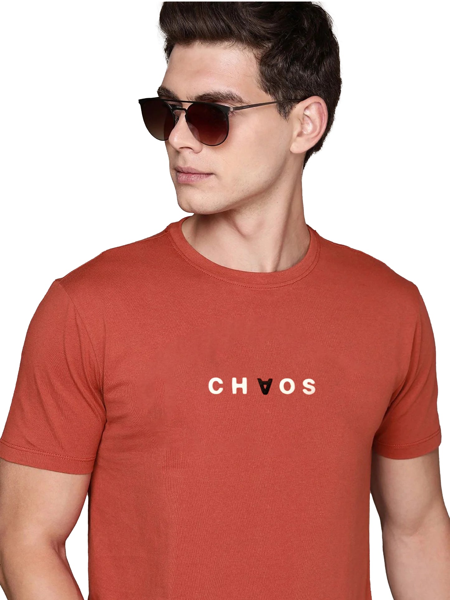 Printed Crew Neck T-Shirt