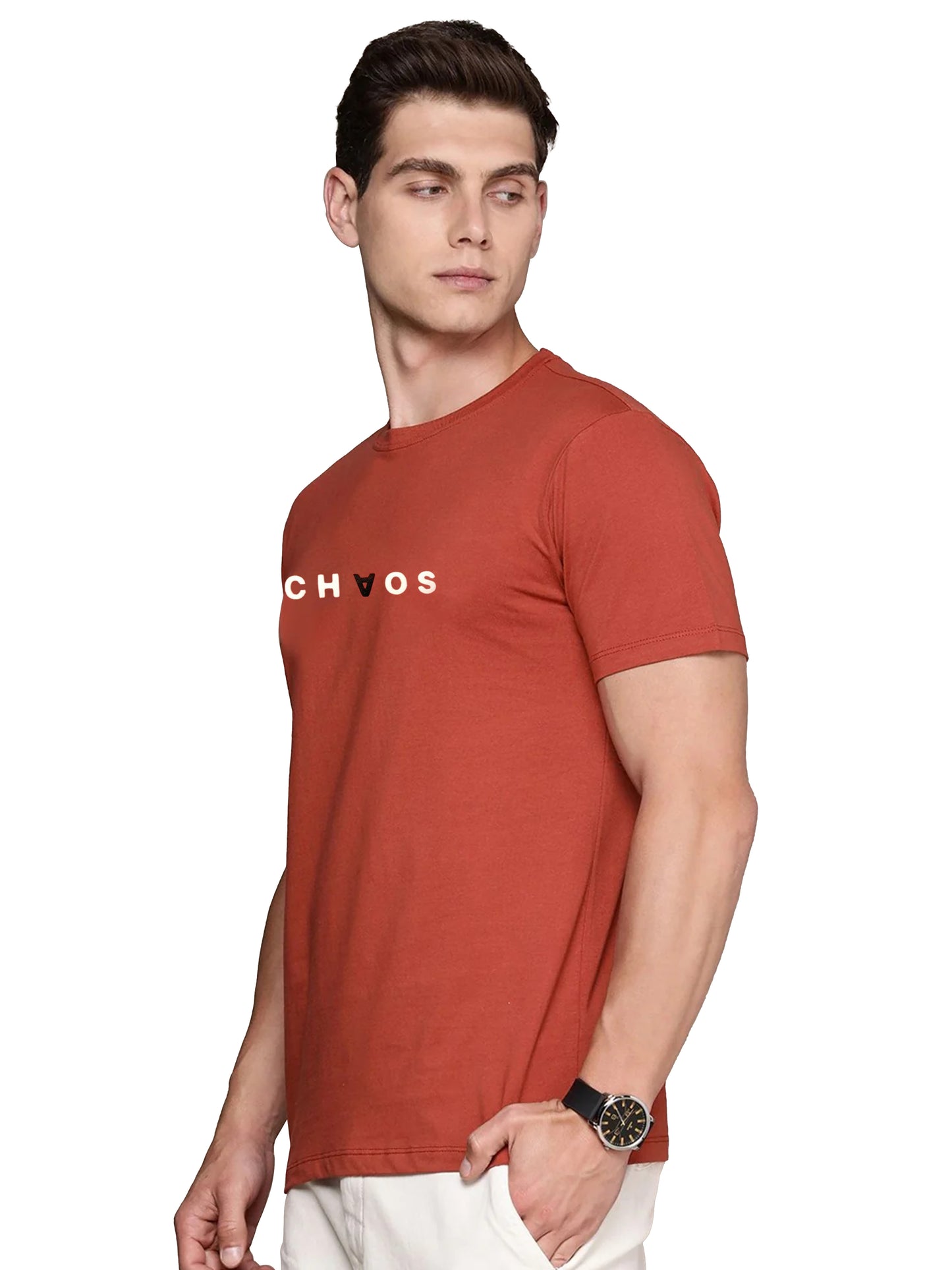 Printed Crew Neck T-Shirt