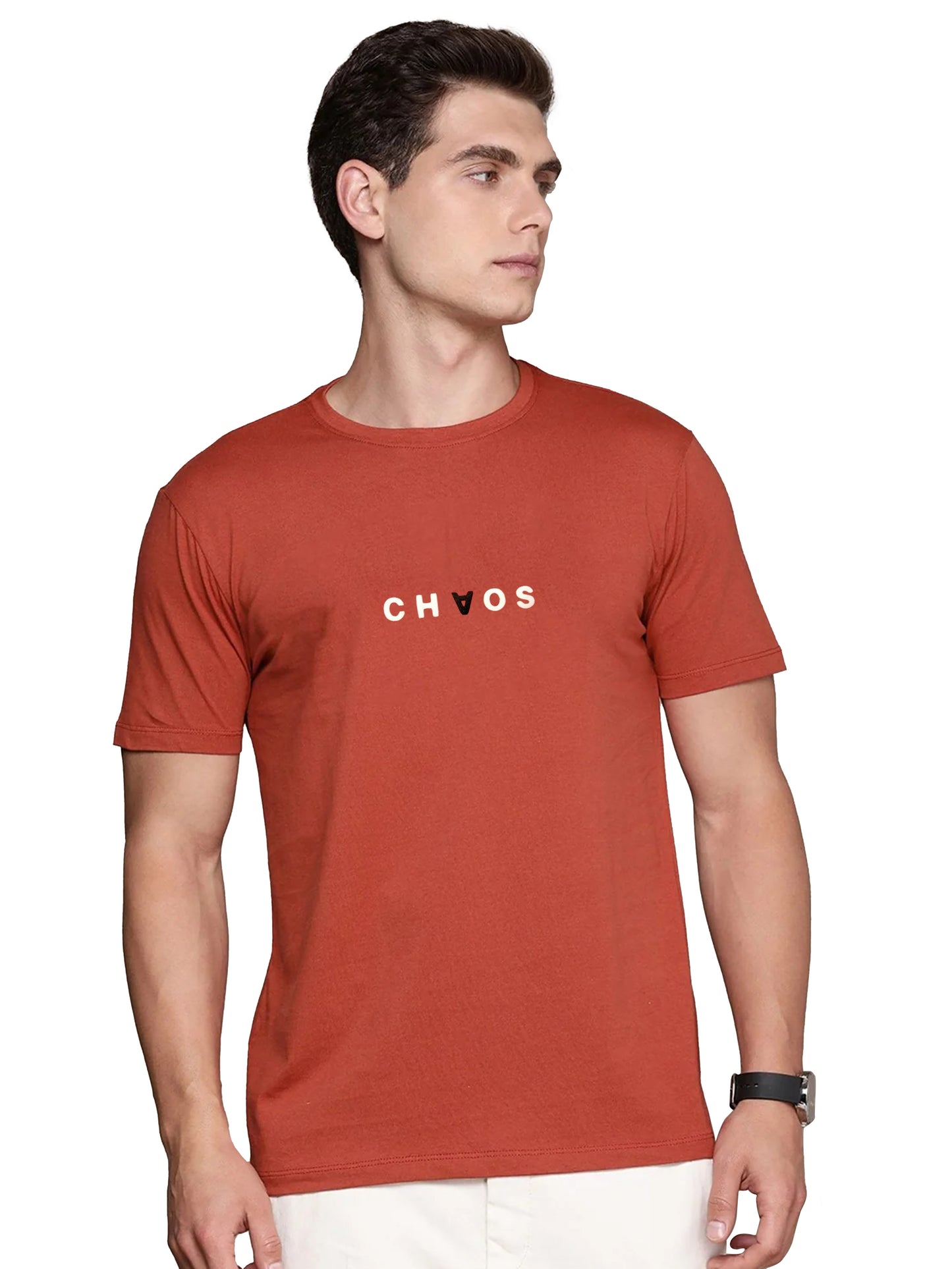 Printed Crew Neck T-Shirt