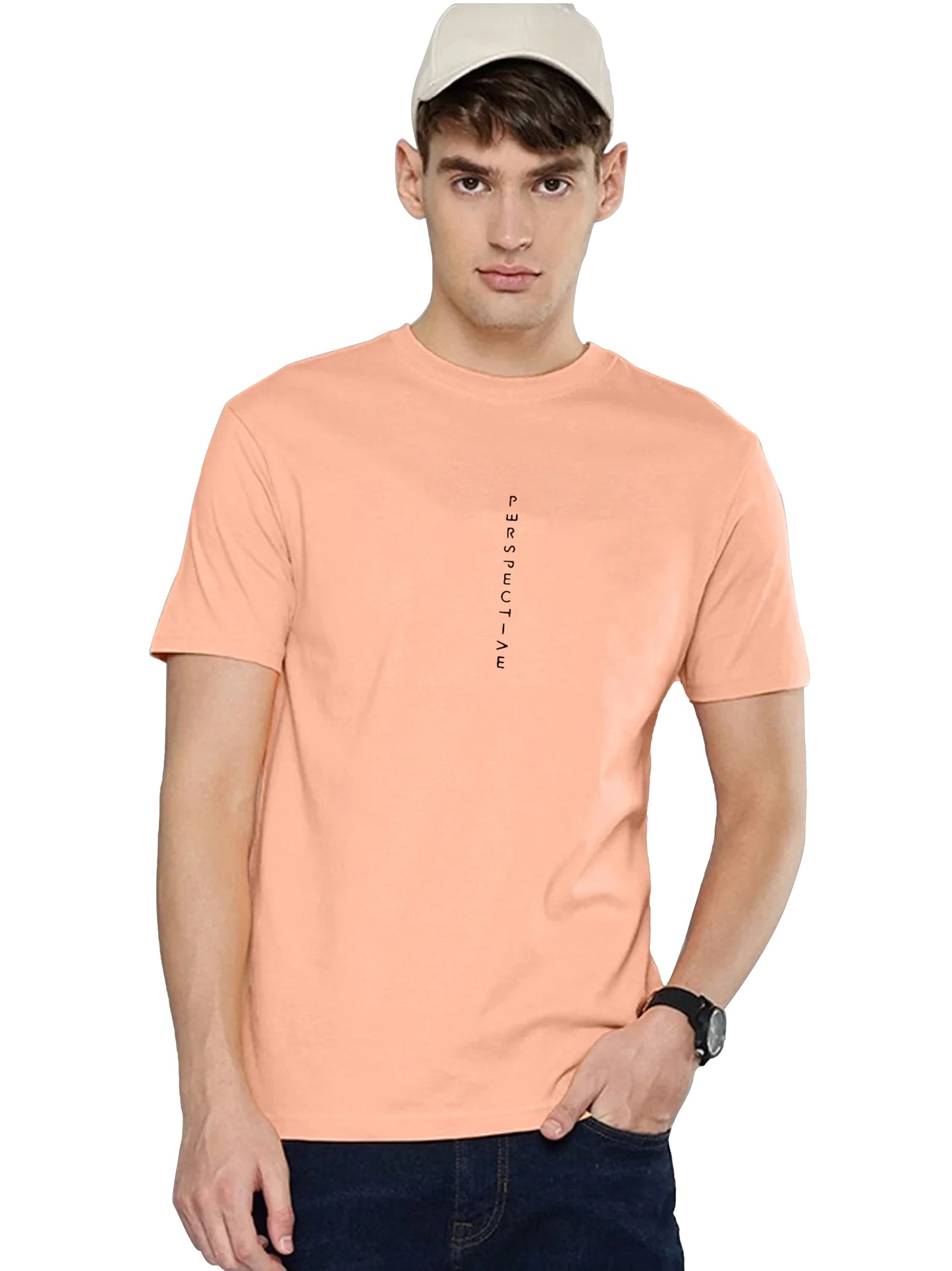 Printed Crew Neck T-Shirt