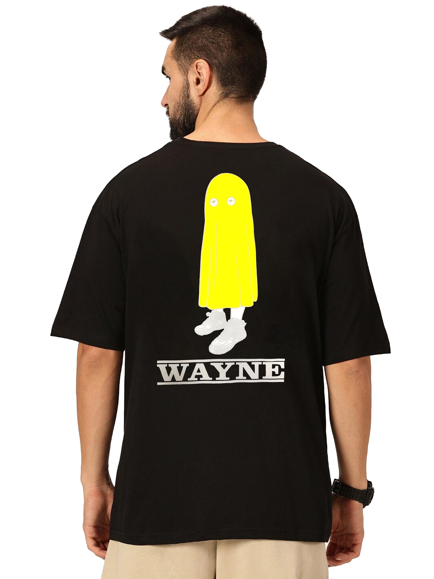 Drop Shoulder Printed T-Shirt