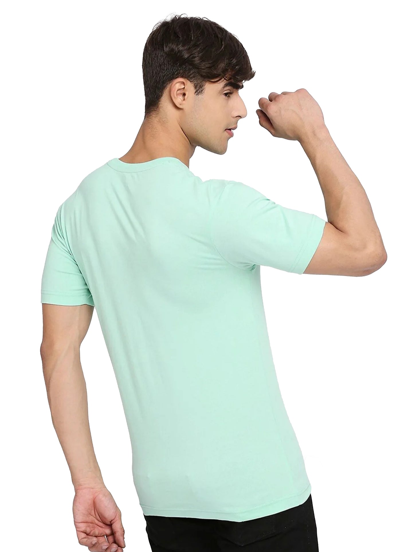 Embroidered Crew Neck T-Shirt
