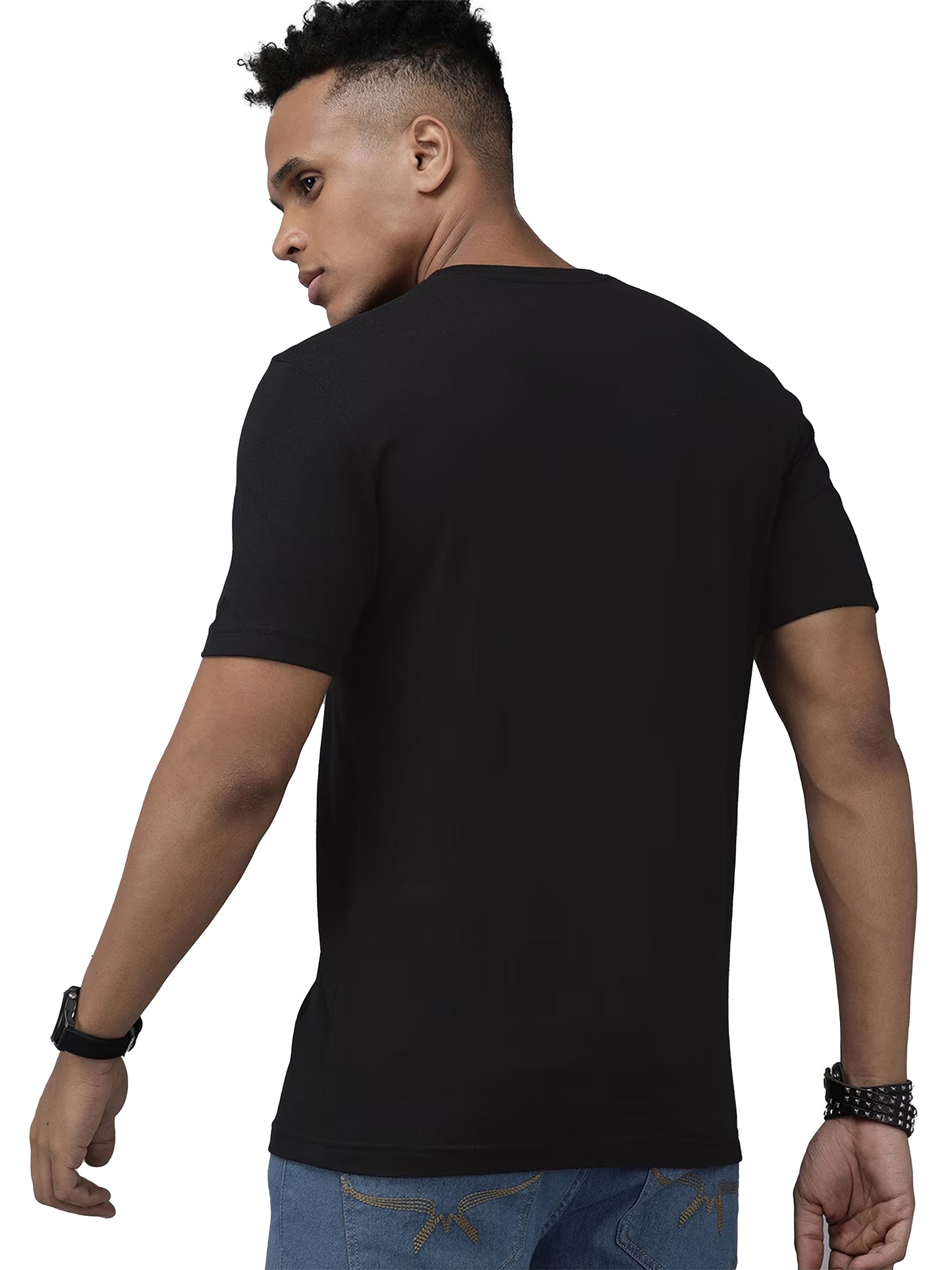 Printed Crew Neck T-Shirt