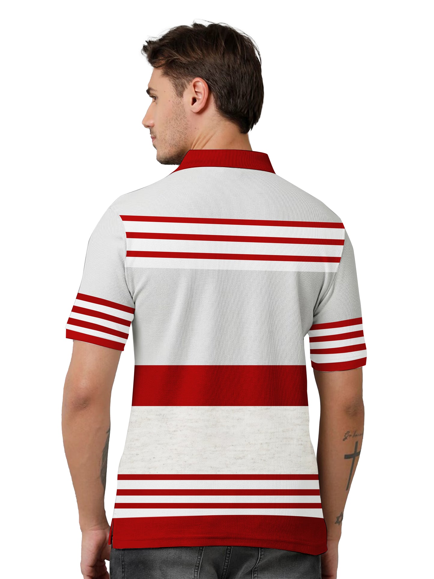 Striped Collar T-Shirt