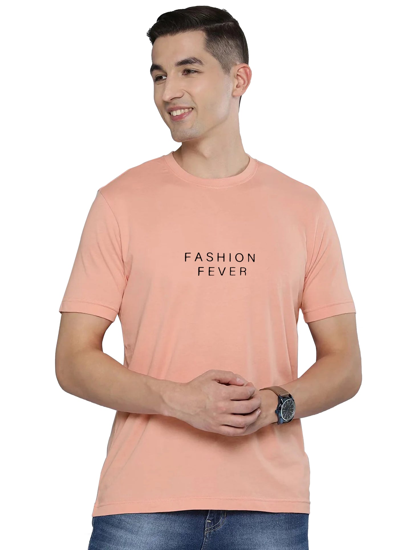 Printed Crew Neck T-Shirt