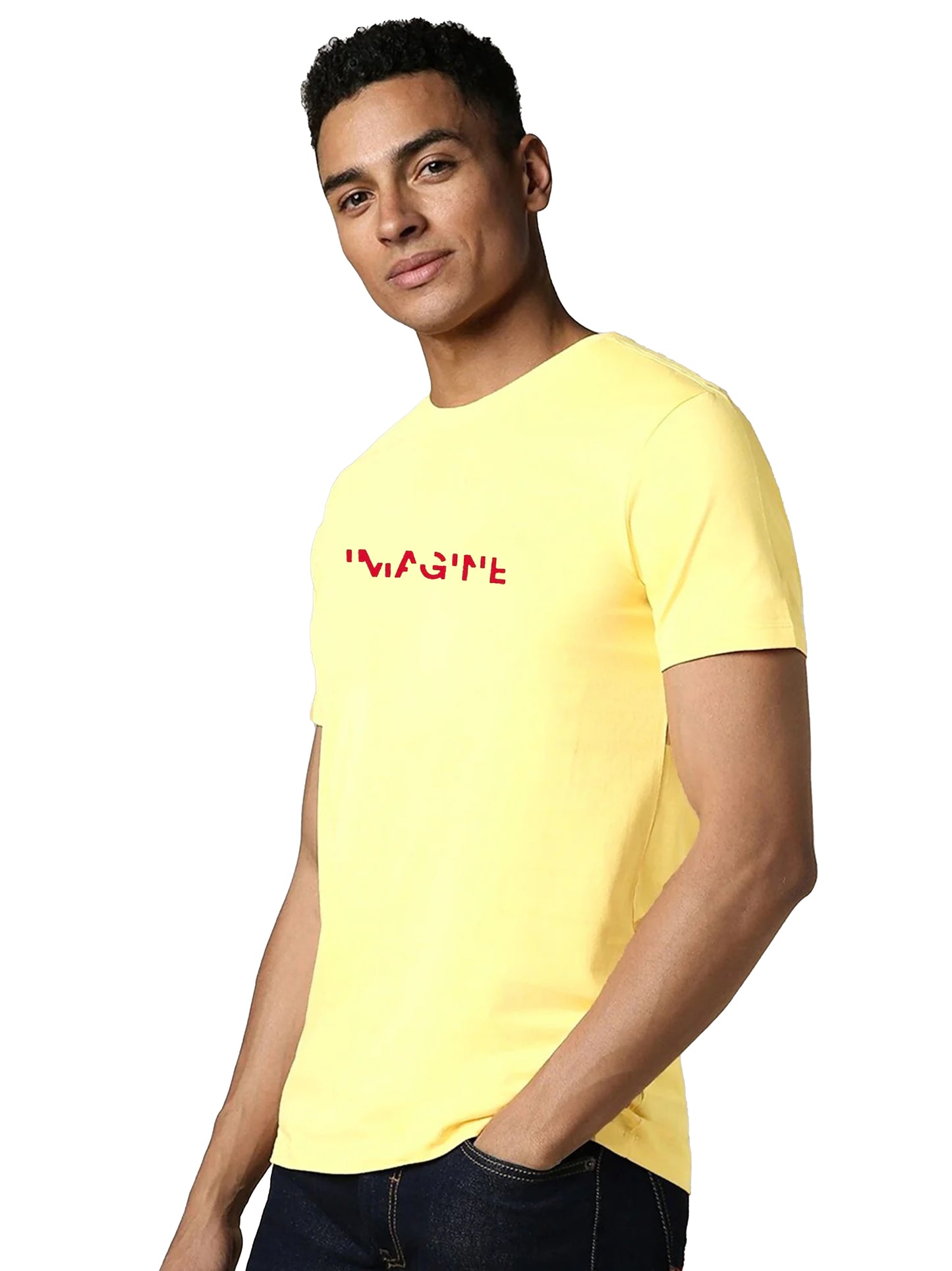 Printed Crew Neck T-Shirt
