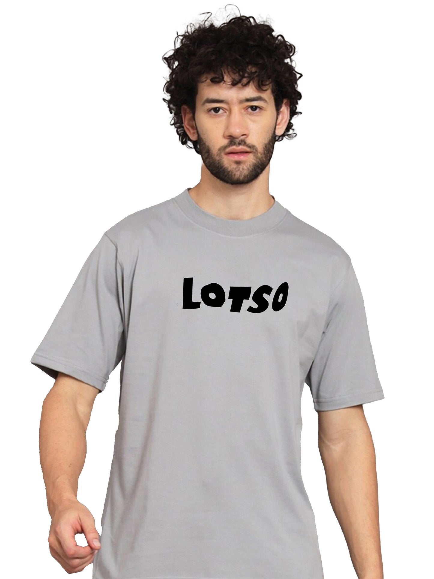 Drop Shoulder Printed T-Shirt