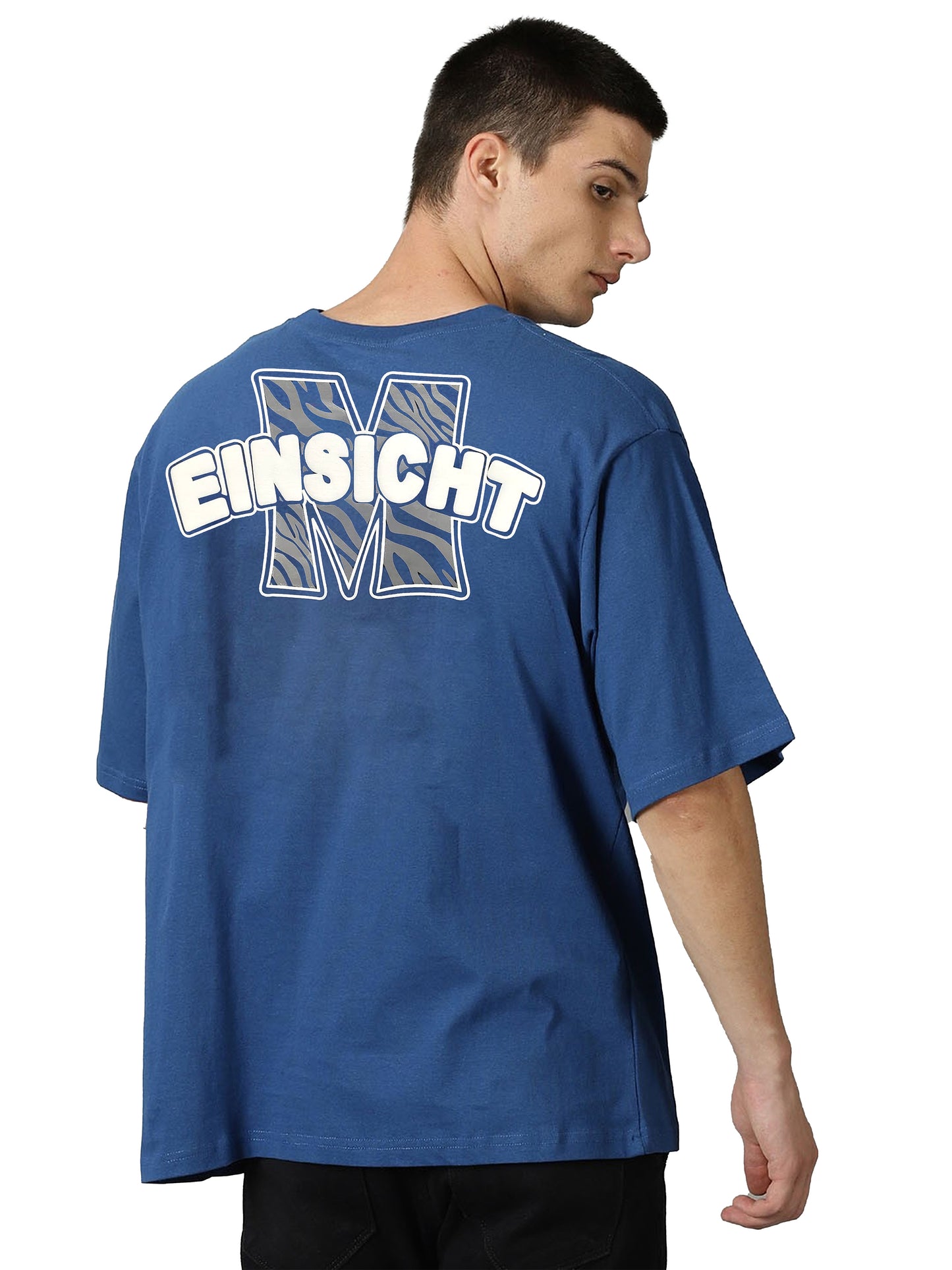 Drop Shoulder Printed T-Shirt