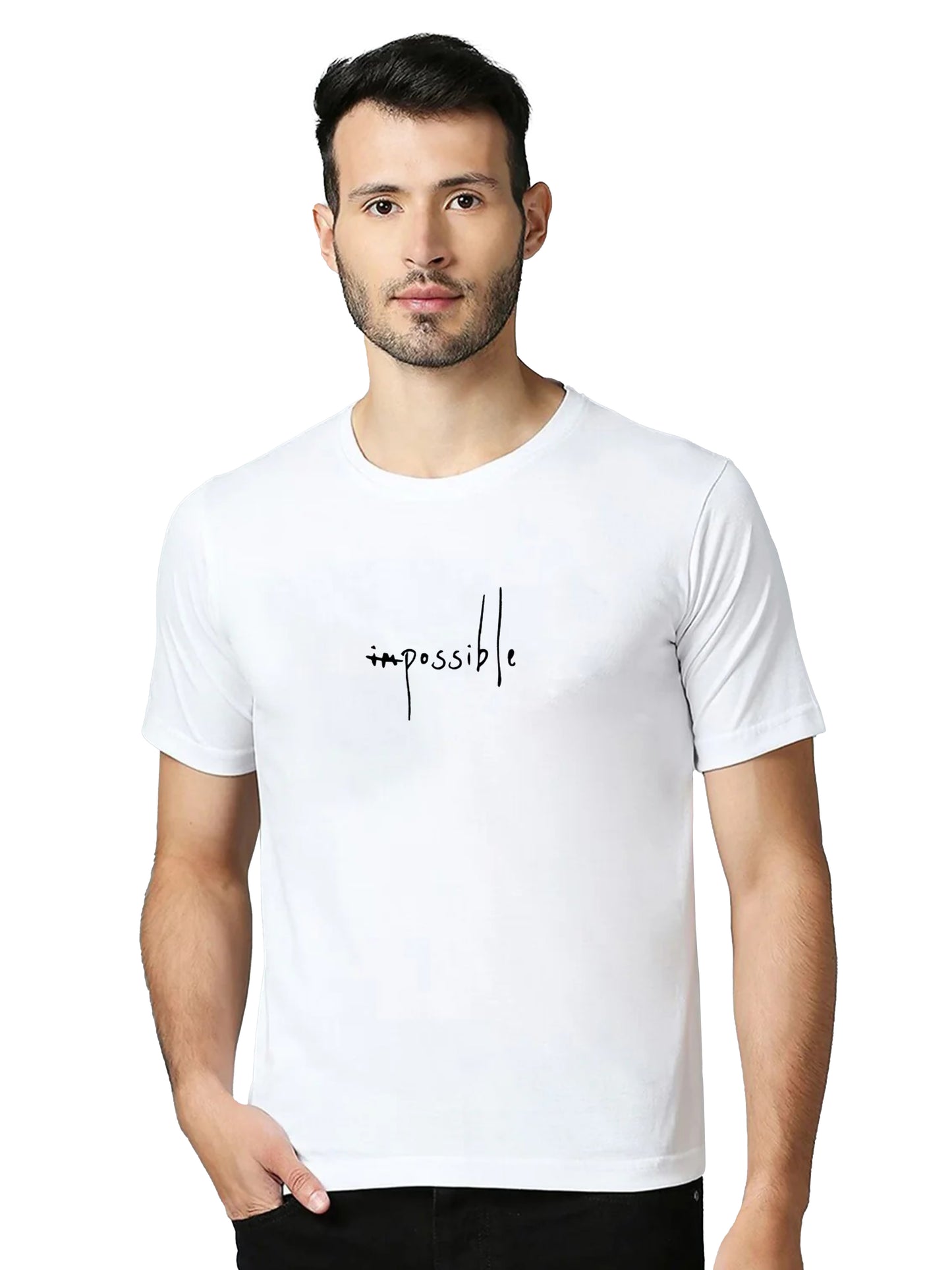 Printed Crew Neck T-Shirt