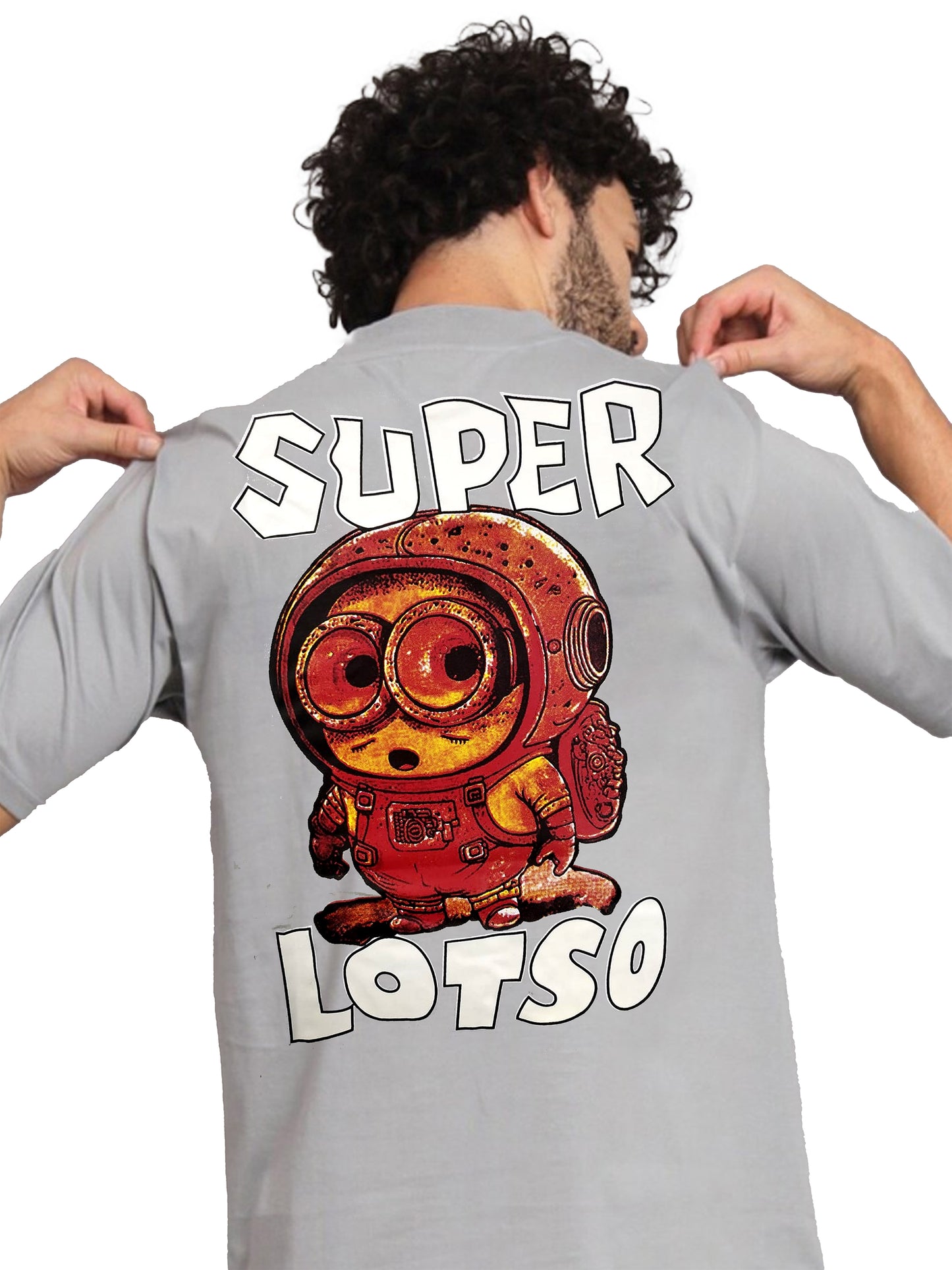 Drop Shoulder Printed T-Shirt