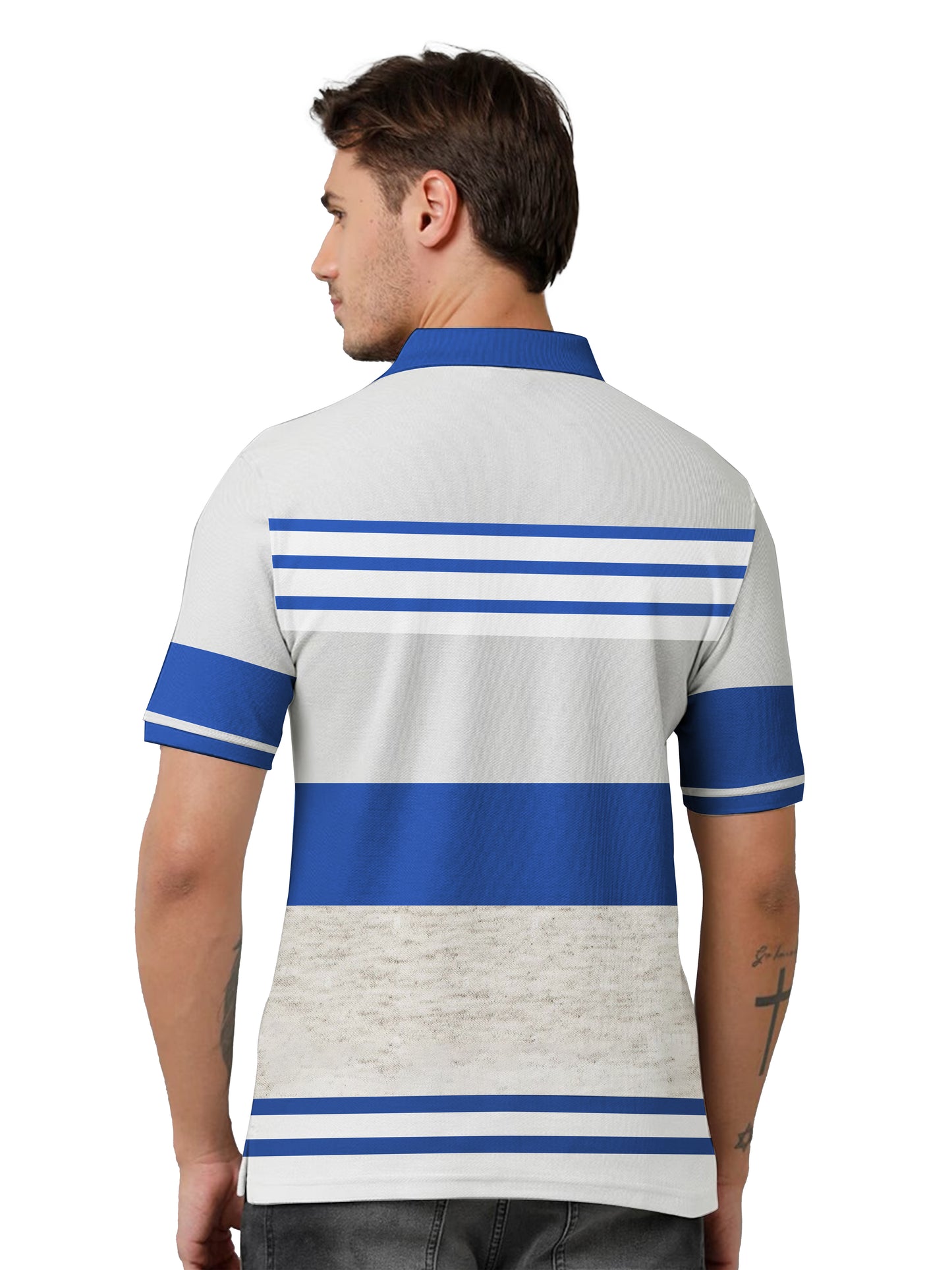 Striped Collar T-Shirt