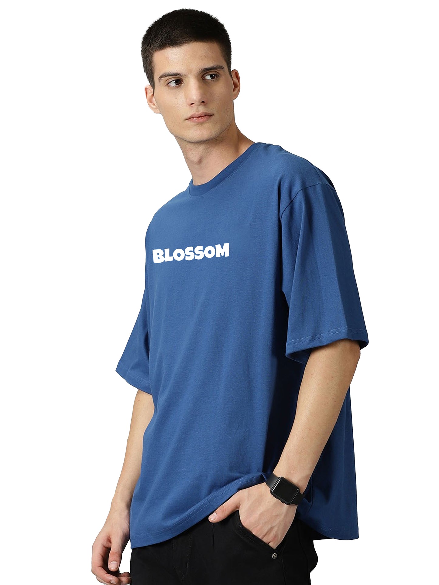 Drop Shoulder Printed T-Shirt