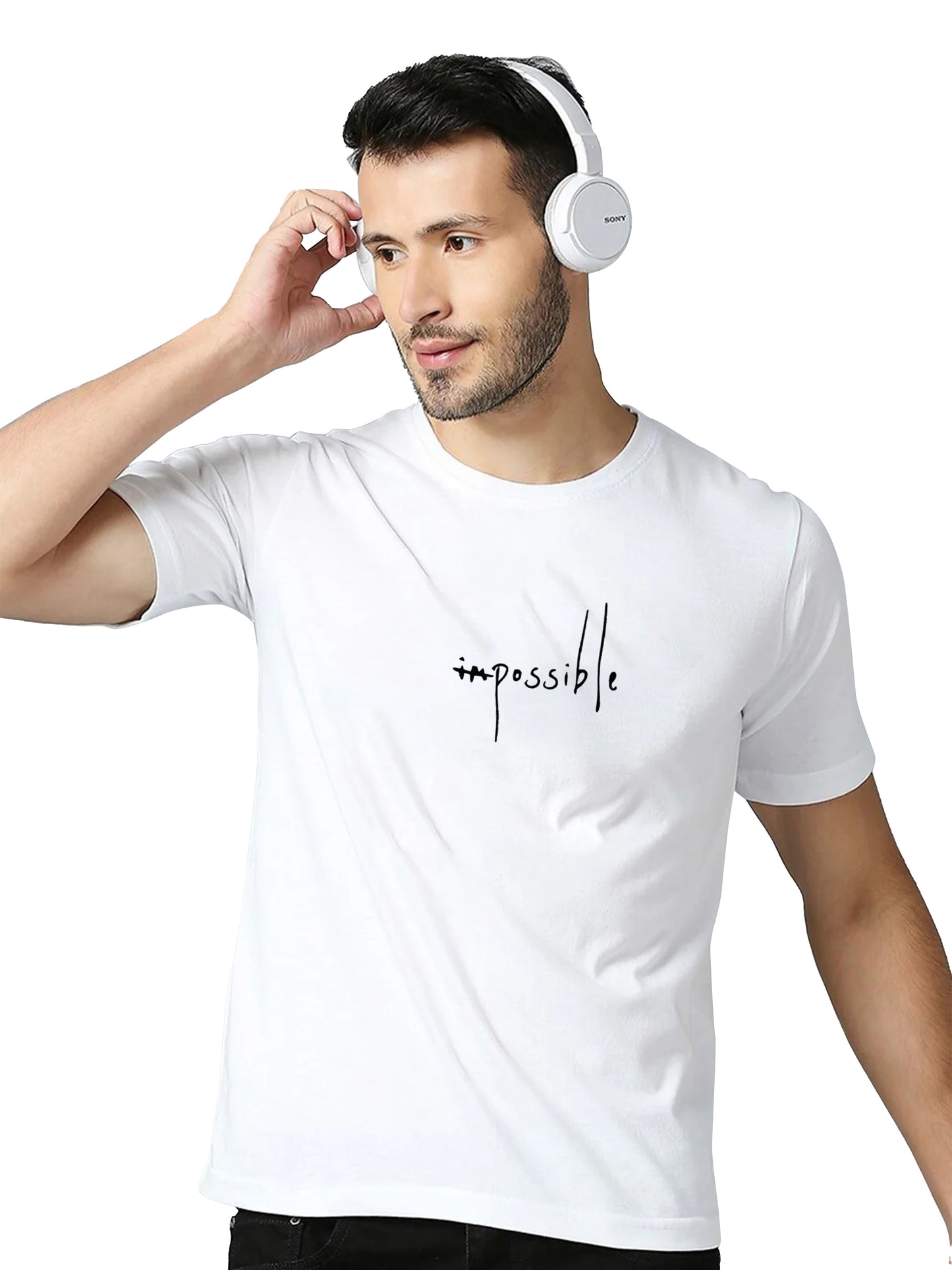 Printed Crew Neck T-Shirt