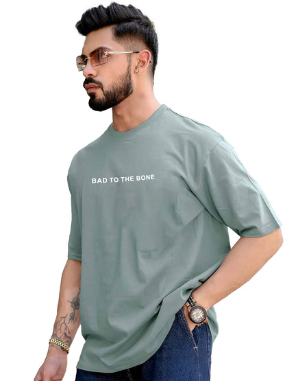 Drop Shoulder Printed T-Shirt