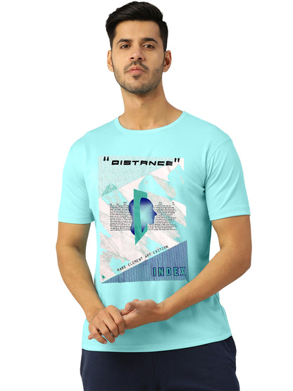 Printed Crew Neck T-Shirt