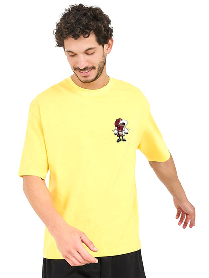 Drop Shoulder Printed T-Shirt