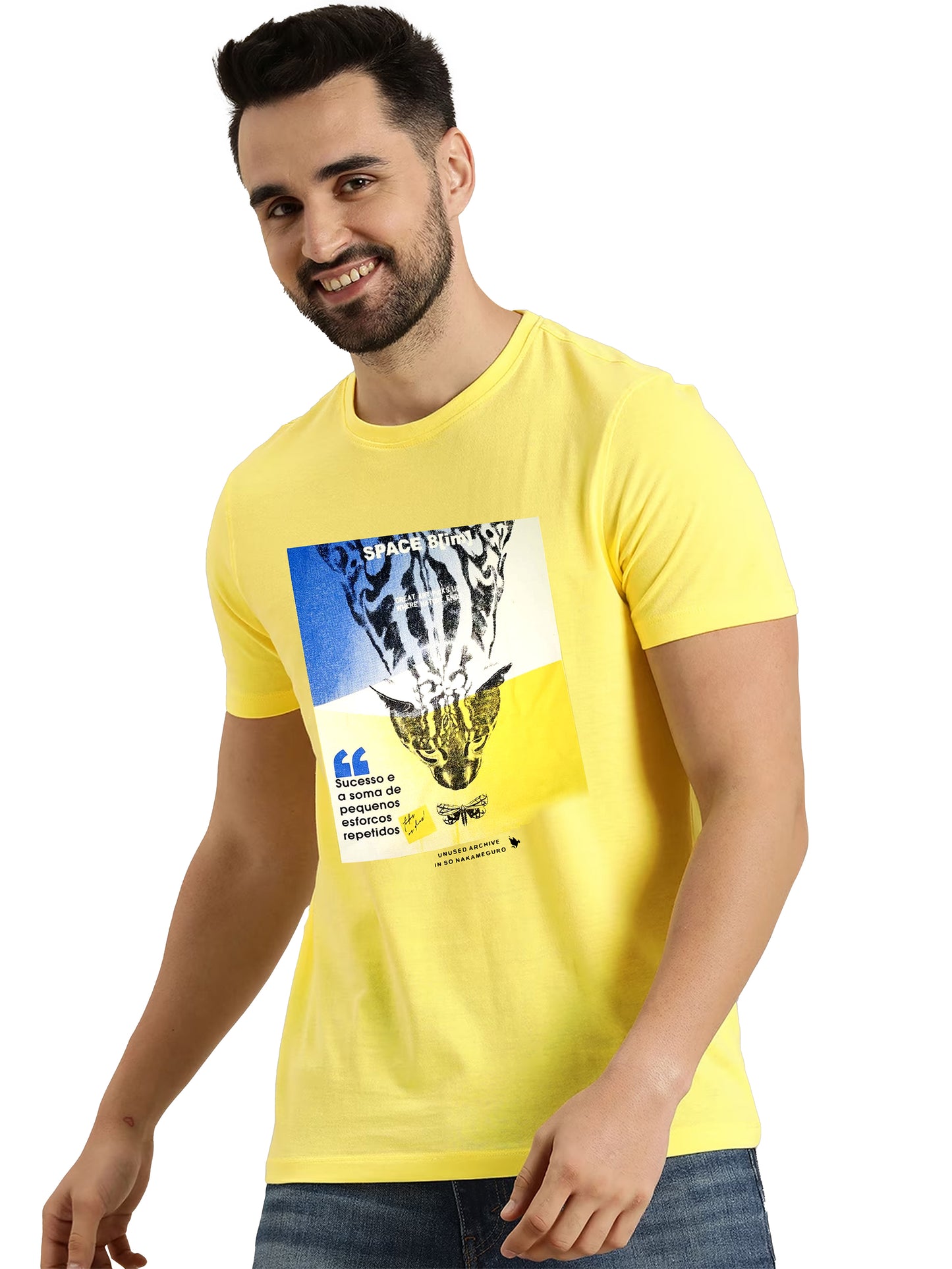 Printed Crew Neck T-Shirt
