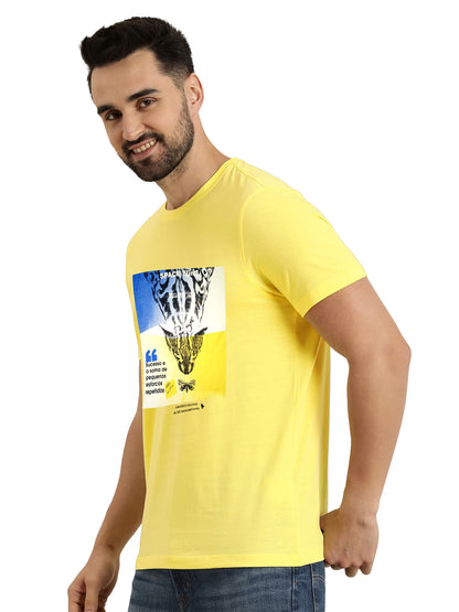 Printed Crew Neck T-Shirt