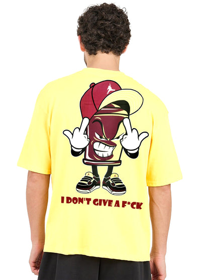 Drop Shoulder Printed T-Shirt