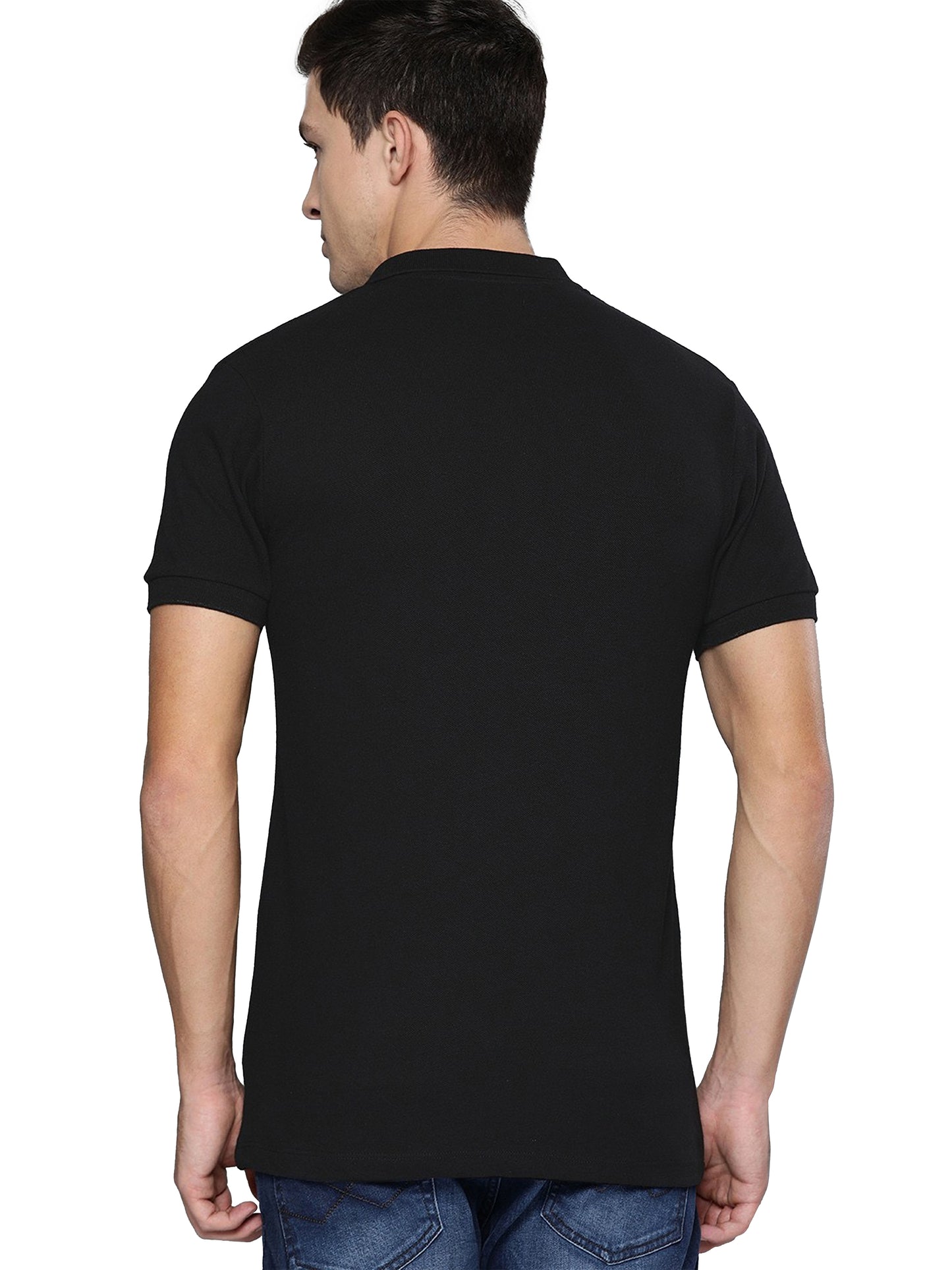Printed Collar T-Shirt