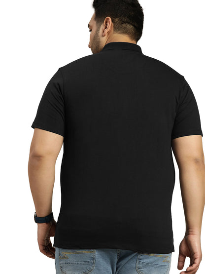 Embroidered Collar T-Shirt