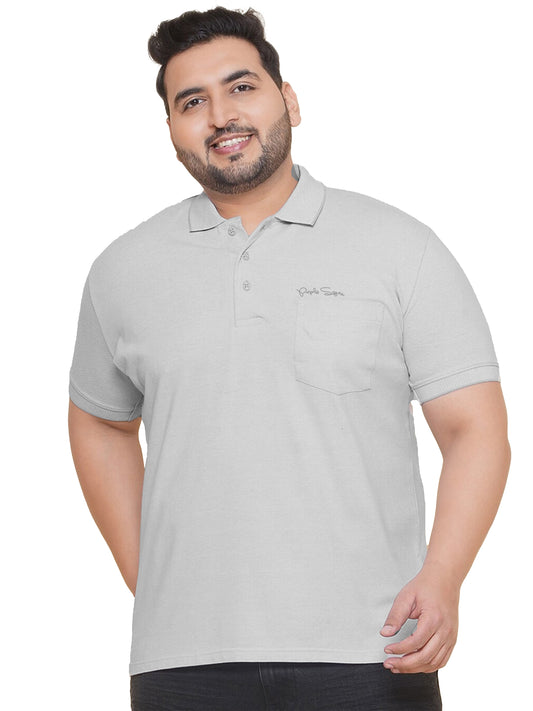 Embroidered Collar T-Shirt