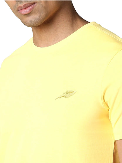Embroidered Crew Neck T-Shirt