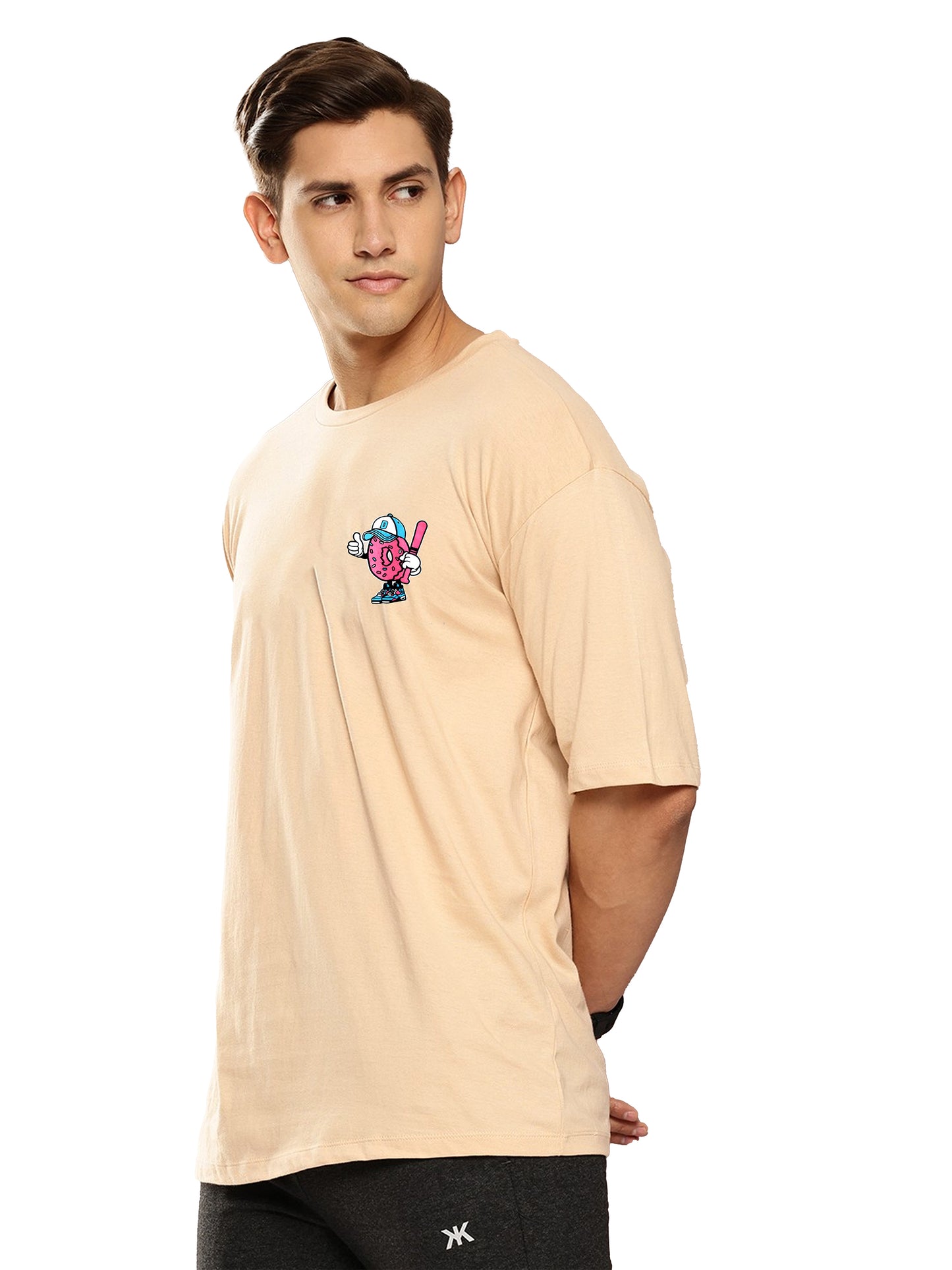 Drop Shoulder Printed T-Shirt
