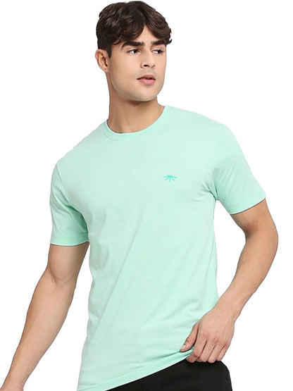 Embroidered Crew Neck T-Shirt