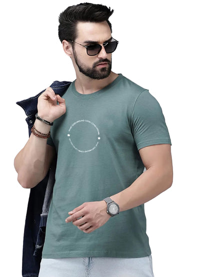 Printed Crew Neck T-Shirt