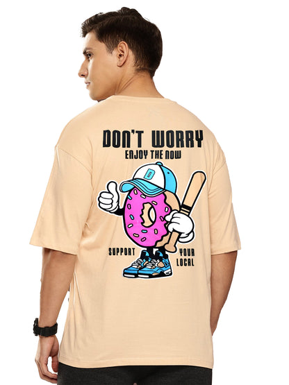 Drop Shoulder Printed T-Shirt