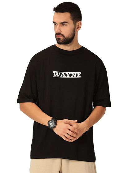 Drop Shoulder Printed T-Shirt