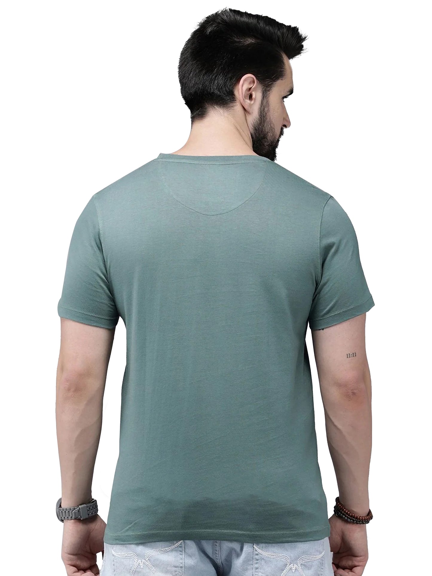 Printed Crew Neck T-Shirt