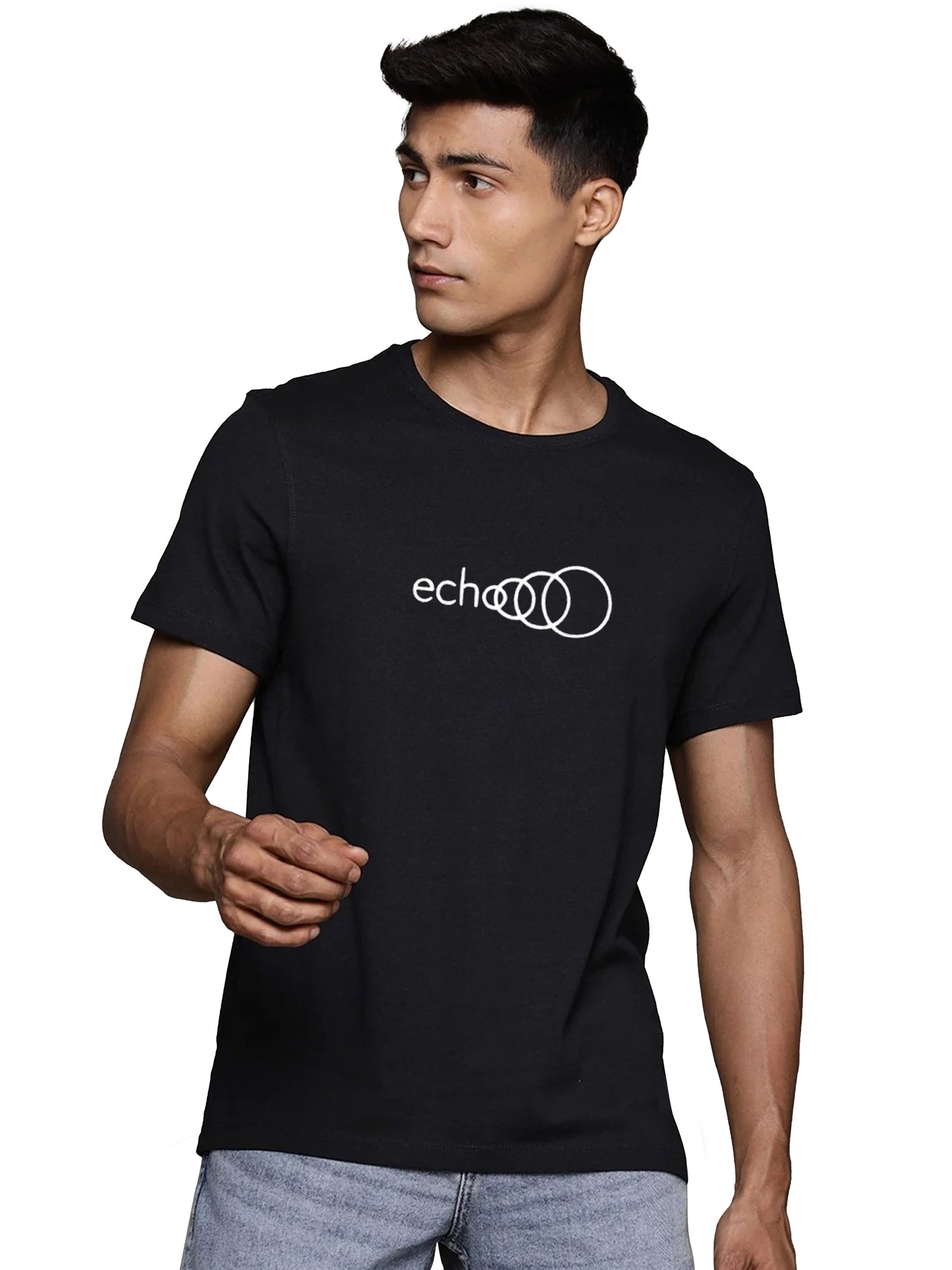 Printed Crew Neck T-Shirt