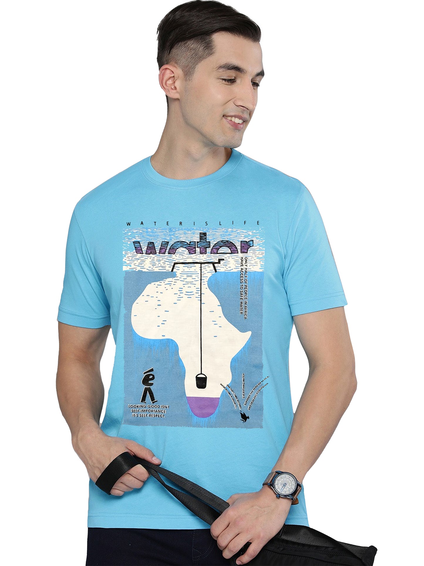 Printed Crew Neck T-Shirt