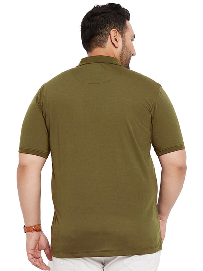 Embroidered Collar T-Shirt
