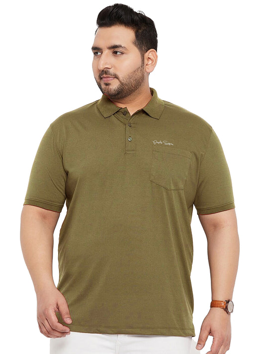 Embroidered Collar T-Shirt