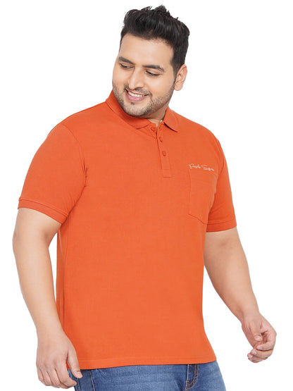 Embroidered Collar T-Shirt