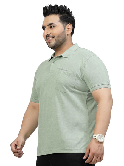 Embroidered Collar T-Shirt