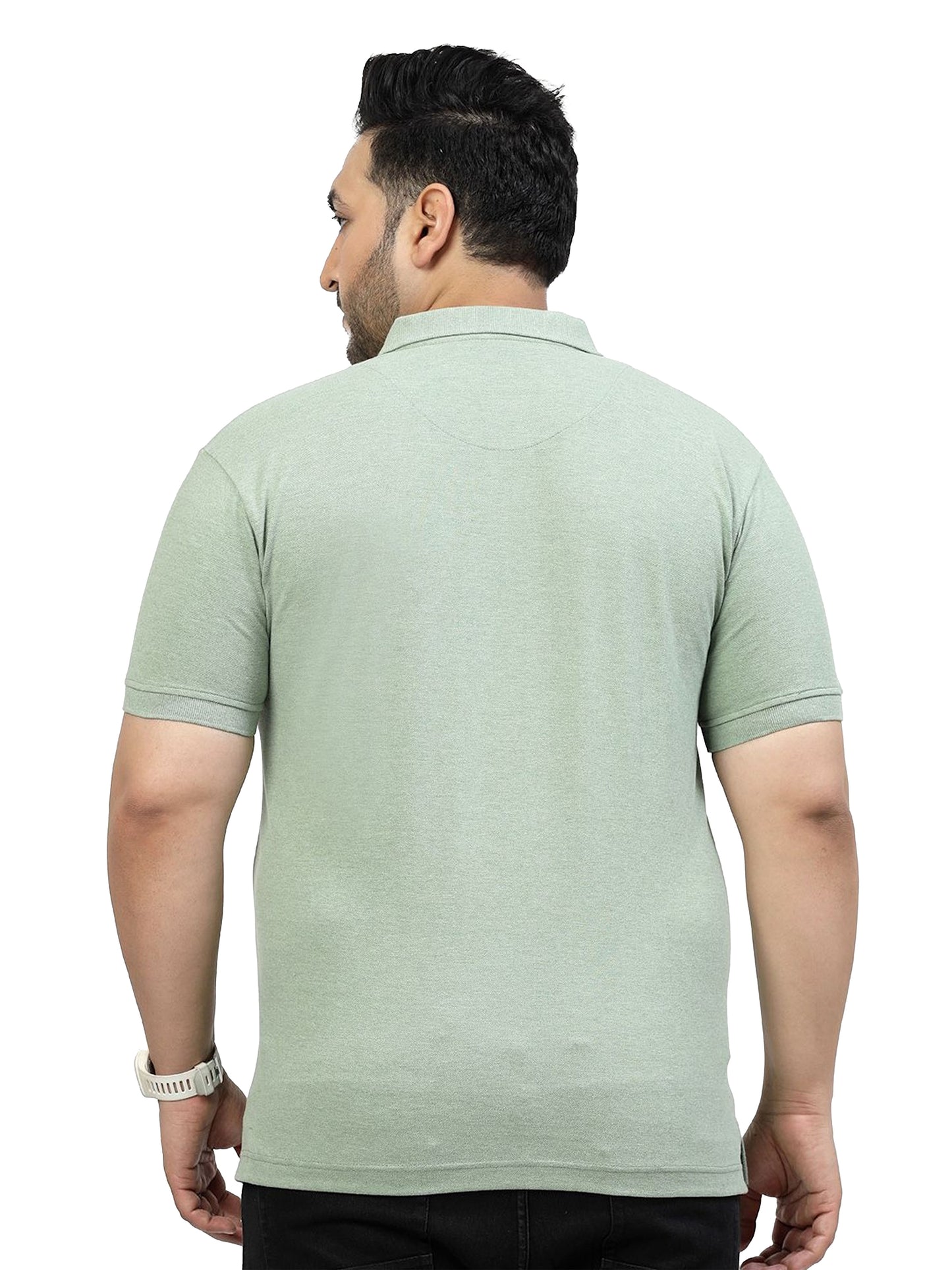 Embroidered Collar T-Shirt
