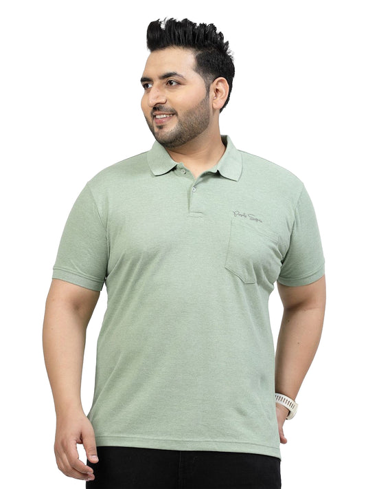 Embroidered Collar T-Shirt