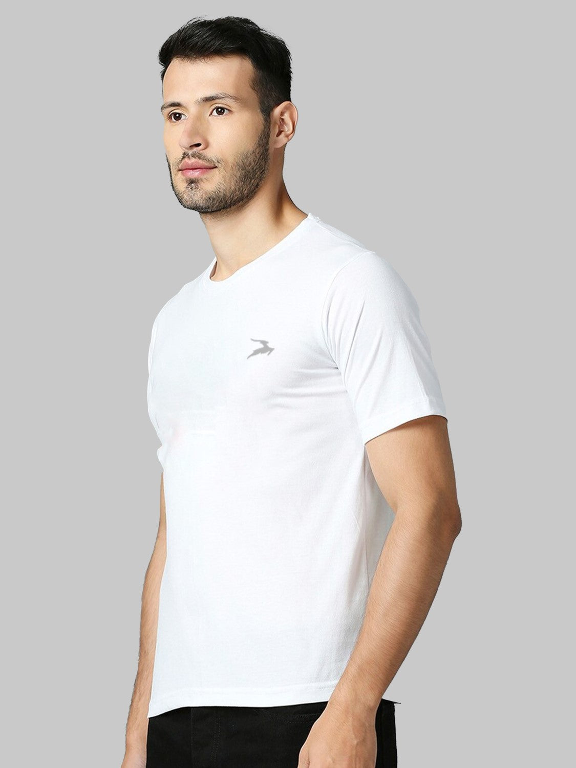 Embroidered Crew Neck T-Shirt